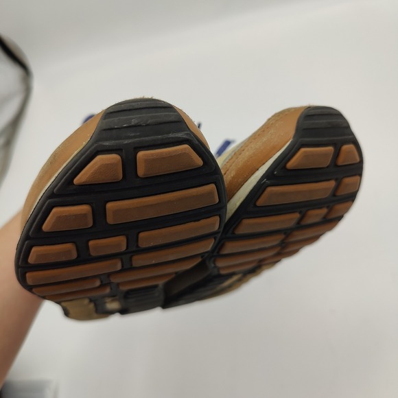 Puma Womens Retro Gorpcore RS 100 R-System Suede Sneakers 7.5 Blue Tan 342589-06 - Picture 14 of 16